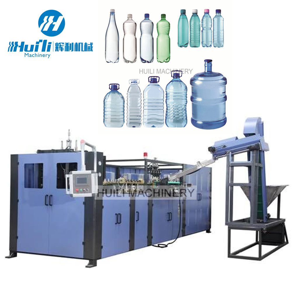 6 cavities full automatic PET stretch blow molding machine