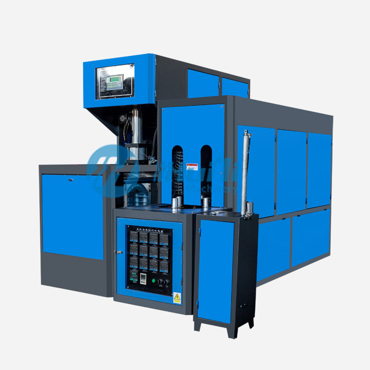 4 Cavity Semi Automatic Blow Molding Machine for Plastic Beverage Milk Water Bottle