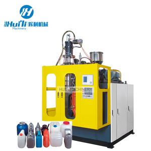 Single station extrusion blow molding machine