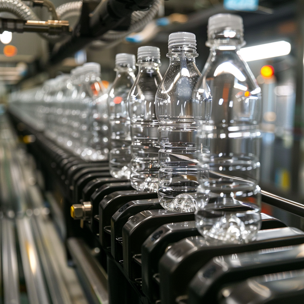 PET Bottle Blow Machine in Beverage Industry