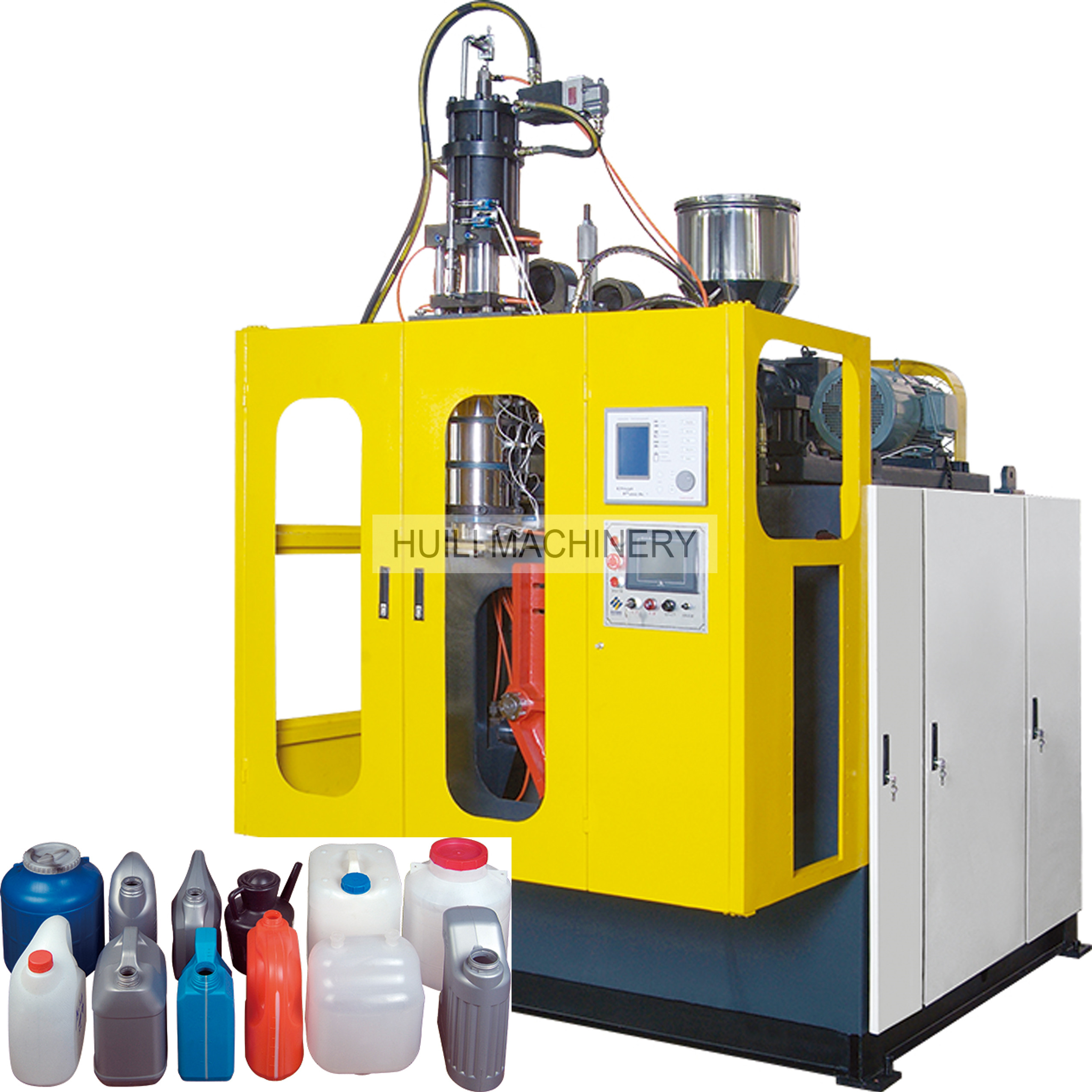 Automatic Plastic PP HDPE Bottle Jerry can Production Making Extrusion Blow Molding Machine