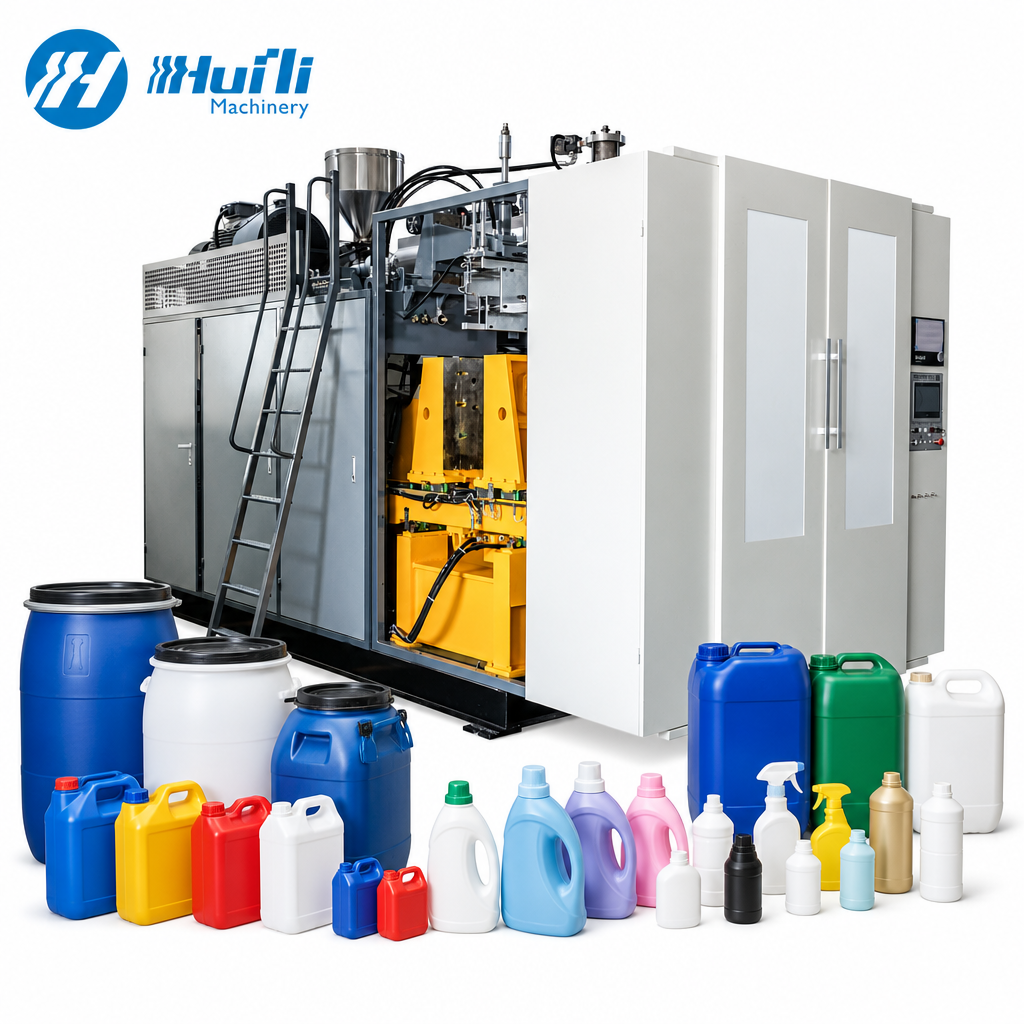 Automatic Extrusion Blow Molding Machine for HDPE Bottle And PP Jerry Can Making